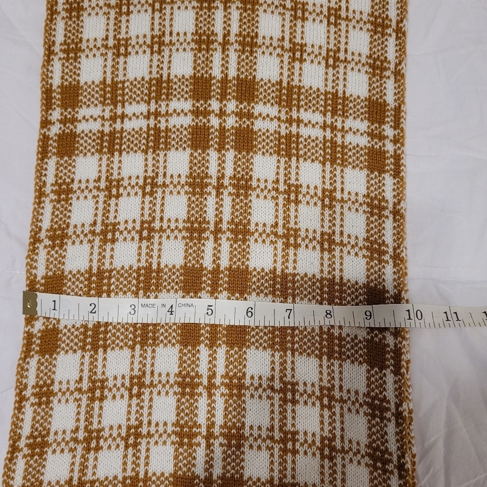 NWT Timberland mustard yellow scarf - Picture 5 of 8